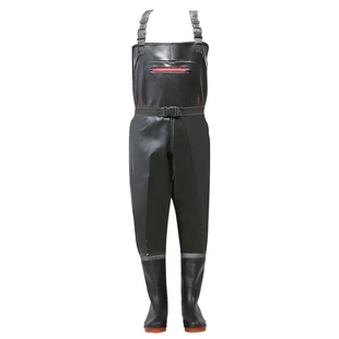 下水裤连体雨裤带雨鞋半身防水衣服男抓鱼全身皮叉水鞋加厚挖藕服