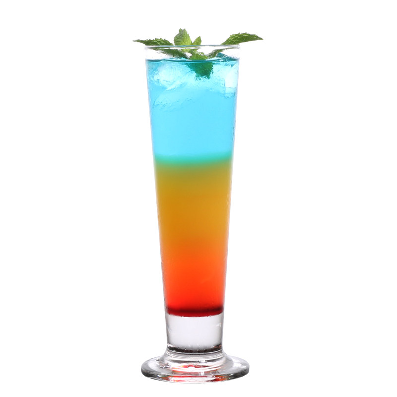 加厚果汁杯鸡尾酒杯玻璃杯直升杯