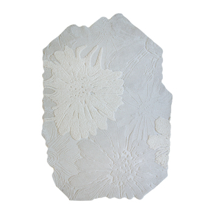 繁花|不规则地毯客厅异形羊毛别墅高级感大宅卧室床边毯高定手工