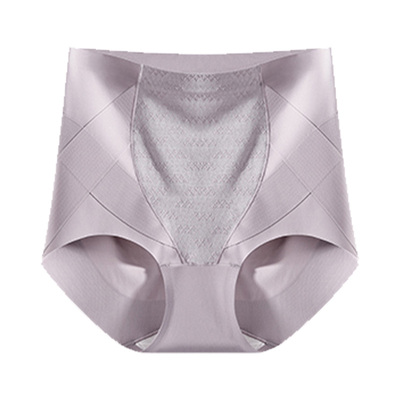 金淼高腰塑形收腹裤蚕丝底裆