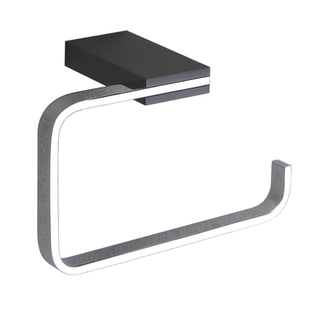 全铜轻奢纸巾架 方形厕所卷纸架 卫生纸挂架 卫生间打孔厕纸架