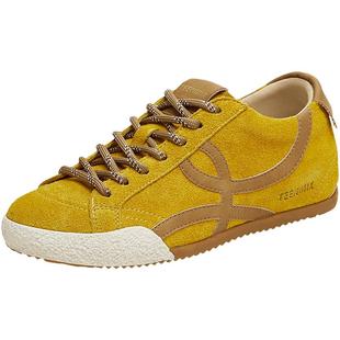 天美意2025秋新款休闲系带复古百搭拼色潮流运动女板鞋KB097CM5