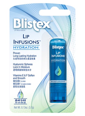 美国Blistex百蕾适莹润保湿润唇膏24h长效保湿碧唇小蓝罐唇膜正品