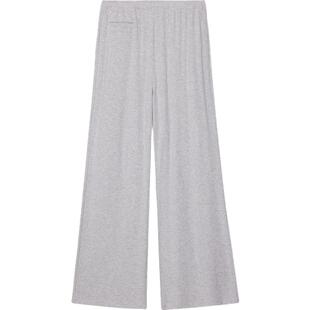 【新品】素然ZUCZUG 4M36 春季女士休闲仿羊绒罗纹全长喇叭裤