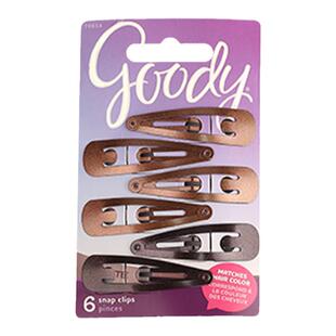 Goody歌妮发夹女后脑勺碎发整理一字夹子刘海侧边夹BB夹金属发卡