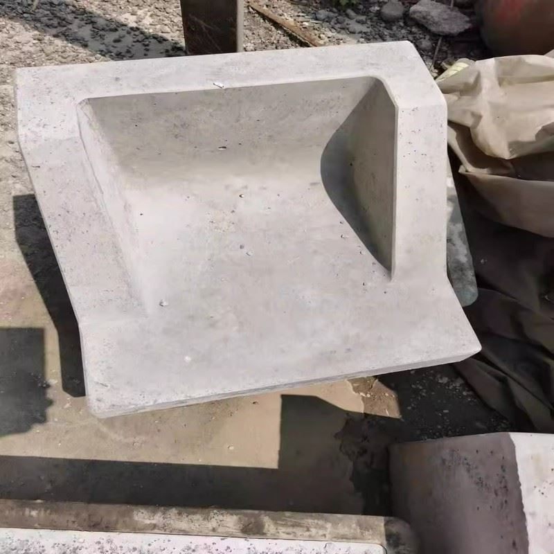 混凝土水簸箕落水斗排水管下方接雨水簸箕成品水簸箕墙角雨水簸箕