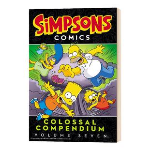 辛普森漫画大全7 Simpsons Comics Colossal Compendium Volume 7 英文原版 辛普森一家 The Simpsons 阿森一族 家庭 进口英语书籍