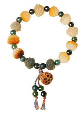 宫里上新天然菩提根手链