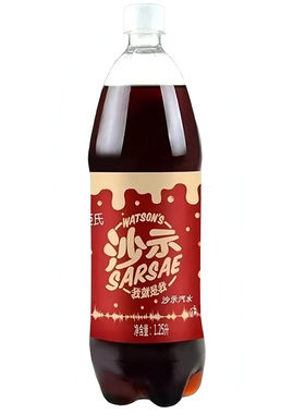 屈臣氏沙示汽水1.25L*12瓶整箱装