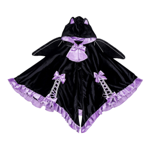 儿童万圣节服装COS魔法师男童演出服披风巫婆女童斗篷长袍表演服