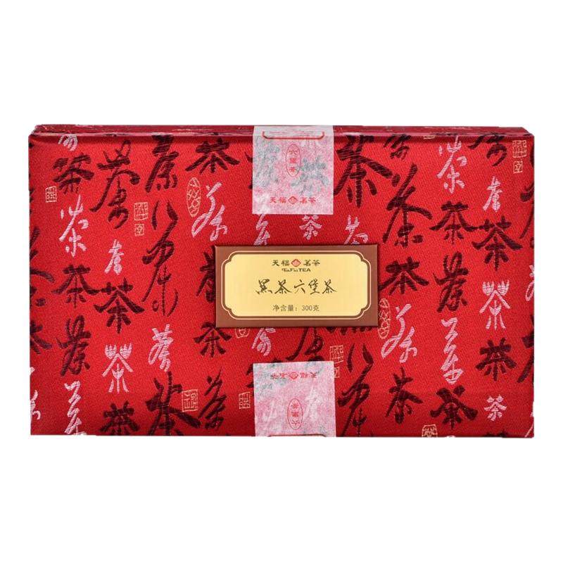 天福茗茶六堡茶黑茶礼300g