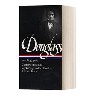 英文原版 Frederick Douglass Autobiographies 弗雷德里克道格拉斯自传 精装 英文版 Frederick Douglass 进口英语原版书籍