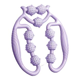 腿部按摩器瘦大腿小腿肌肉瘦腿神器环形夹腿滚轮经络疏通按摩减肥