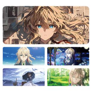 动漫鼠标垫超大紫罗兰永恒花园薇尔莉特电脑桌垫定制二次元鼠标垫