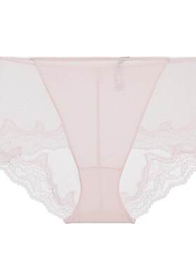 【26春夏】兰卡文(LA CLOVER)絮羽轻纱中腰平角裤LC23ABB1