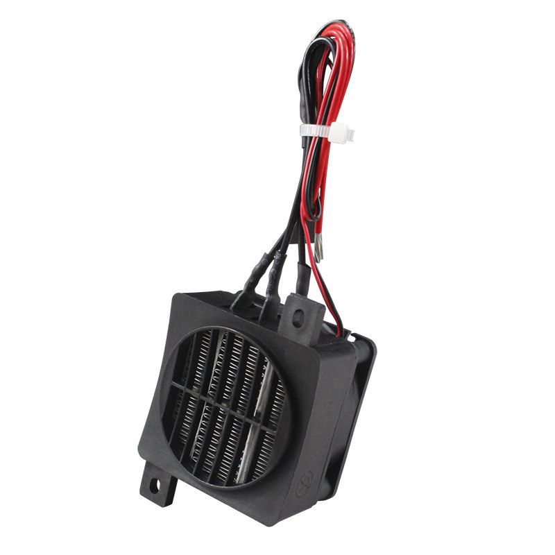 12V24V220V恒温PTC陶瓷电加热器发热片热敏电阻配件带风扇90*60