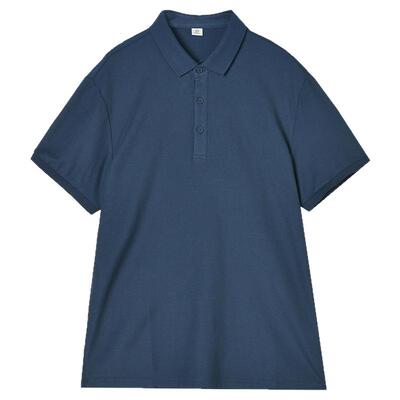 可开扣商务短袖上衣纯色