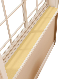 极窄窗台垫防水防尘保护垫子防护垫防晒皮革免洗可擦窗沿垫可定制