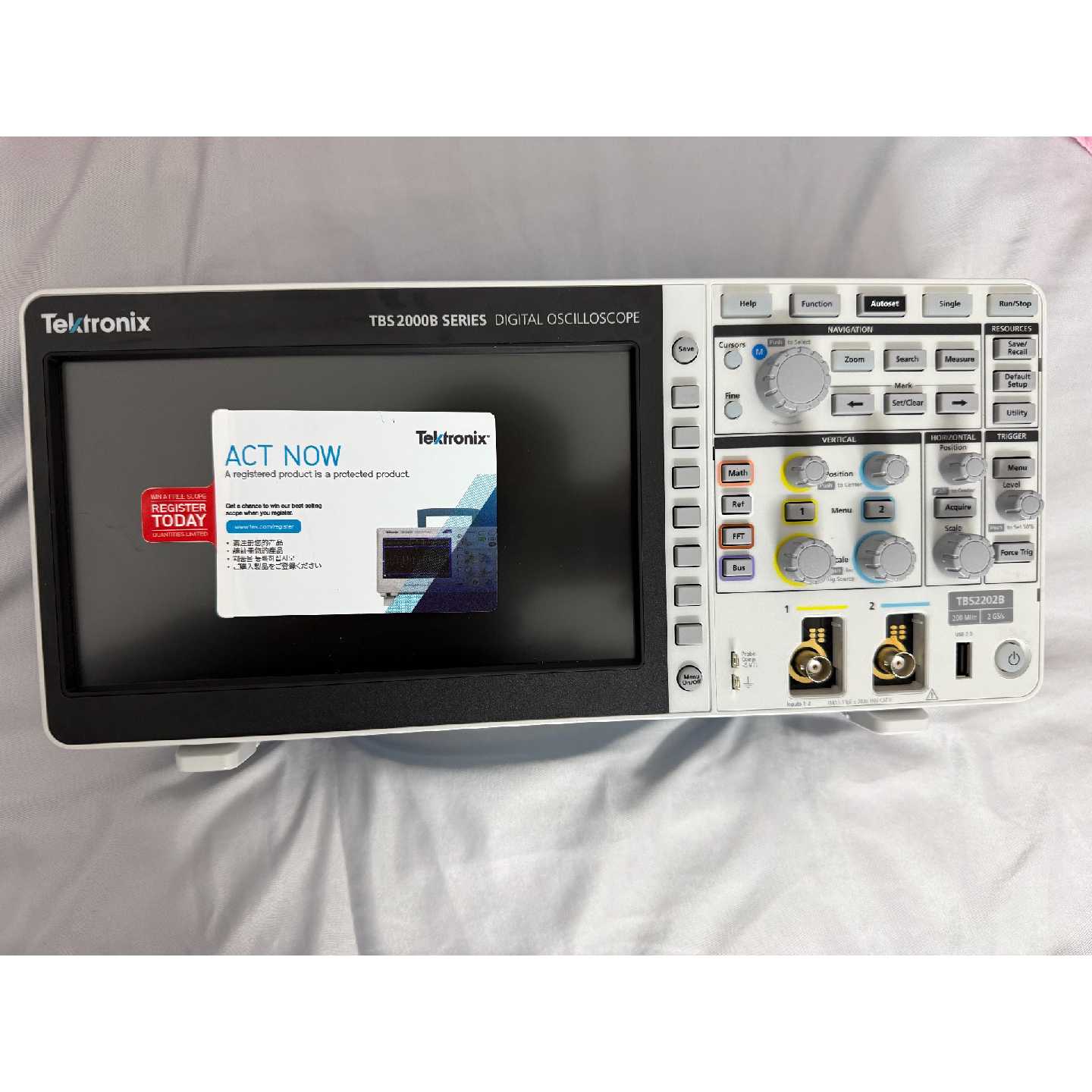 【议价-可维修】TEKTROX泰克 示波器 TBS2202B/二手均有货图片