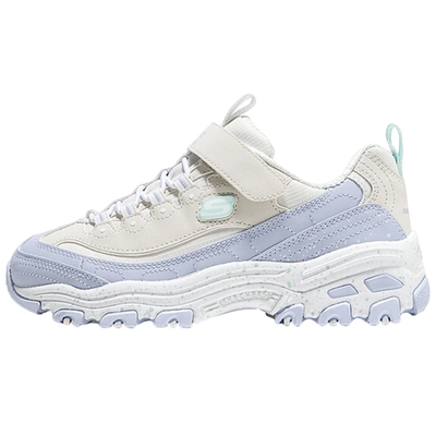 SKECHERS斯凯奇大童GIRLS DLITES运动休闲鞋319075L-OFWT