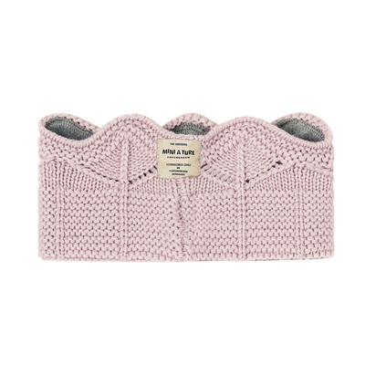 MINIATURE羊毛皇冠发带帽子