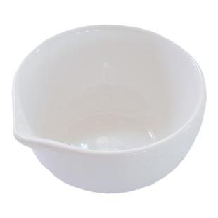 美容院皮肤管理专用调配水疗面膜碗陶瓷白色尖嘴小碗脸部湿敷工具