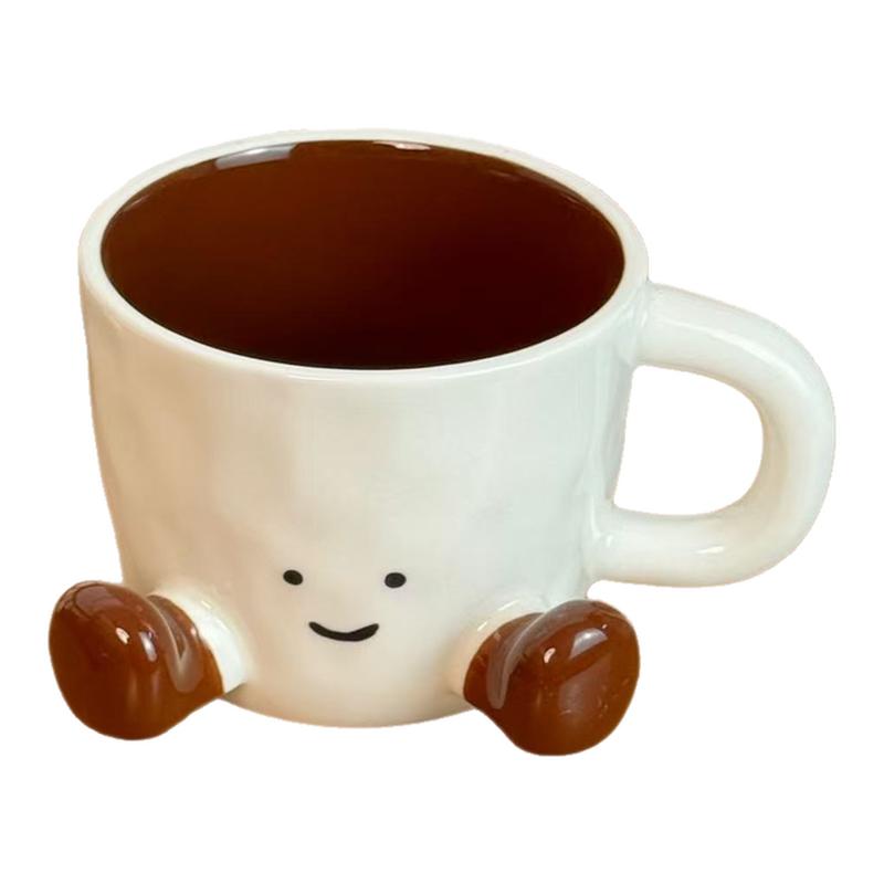 陶瓷可爱卡通手工马克杯咖啡杯