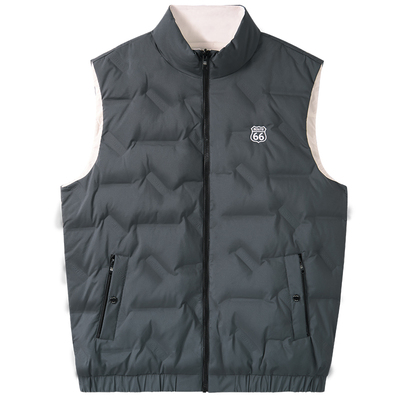 ROUTE66两穿鸭绒背心外套