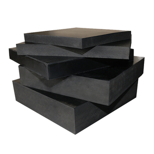 减震垫块橡胶缓冲垫工业机械防震垫方形橡胶板耐磨空调黑橡胶弹性