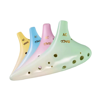 tng陶笛 12孔AC调初学者专业演奏型乐器小学生专用十二孔中音C调