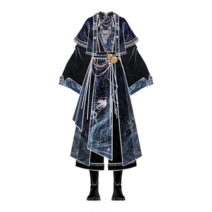 苍梧引意向金|花悦诗风原创古风苗疆少年感汉服苗族国风裤子套装