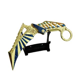 暗区突围近战跑刀苍穹利爪爪刀金属下弦月爪刀武器寒牙手刺模型