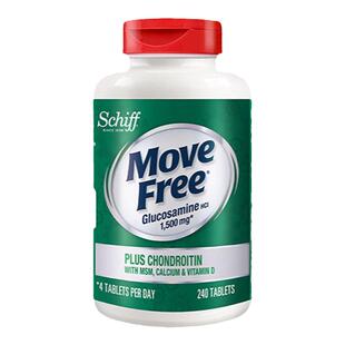 MoveFree益节高钙氨糖五合一钙片补钙补氨糖软骨素原装进口维骨力
