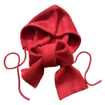 韩系拉法帽子围巾一体百搭显脸小