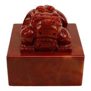 老挝田黄石大号玉石龙头玉玺秦始皇传国玉玺大印章摆件石雕送底座