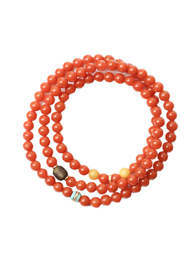满肉南红玛瑙新中式手串项链女