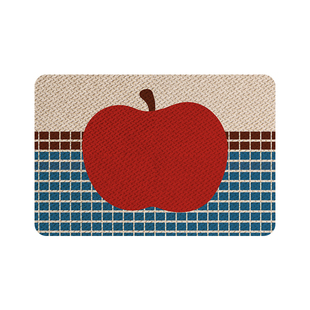 okay水果士多浴室韩系简约吸水地垫厕所门口脚垫卫生间门垫防滑垫