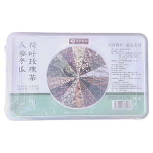 冬瓜荷叶玫瑰茶刮油燃脂祛湿排油去湿气提高代谢润肠排便轻体促进