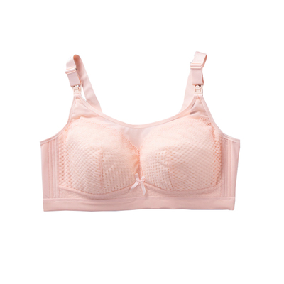 四排四扣哺乳全罩杯大杯喂奶内衣