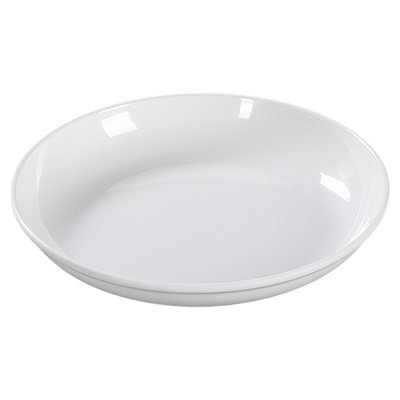 密胺餐具深圆盘商用盖浇饭肠粉炒面盘子餐饮专用饭店菜盘仿瓷塑料
