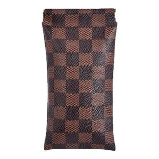 新款自动闭合弹片眼镜袋墨镜收纳包太阳镜盒眼镜盒便携眼镜盒男女