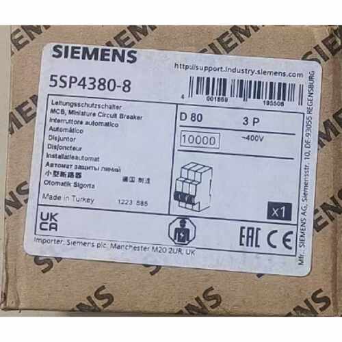 【议价-可维修】 开关 5SP4380-8/二手均有货