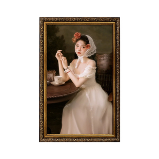 油画框外框数字油画画框丙烯裱框框架30*40相框装裱挂墙边框定制