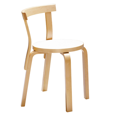 芬兰Artek椅子北欧极简实木餐椅
