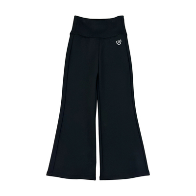 Qimoo淇木2025秋冬新款儿童喇叭裤加绒保暖女童休闲裤QSS4KP228B