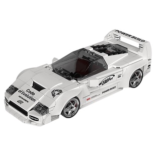 品铂PB8844法拉利F40国产积木高砖MOC八格车拼装模型玩具男孩礼物