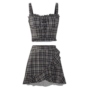 breezeholiday泳衣女泡温泉2025新款韩国ins纯欲学生聚拢显瘦泳装