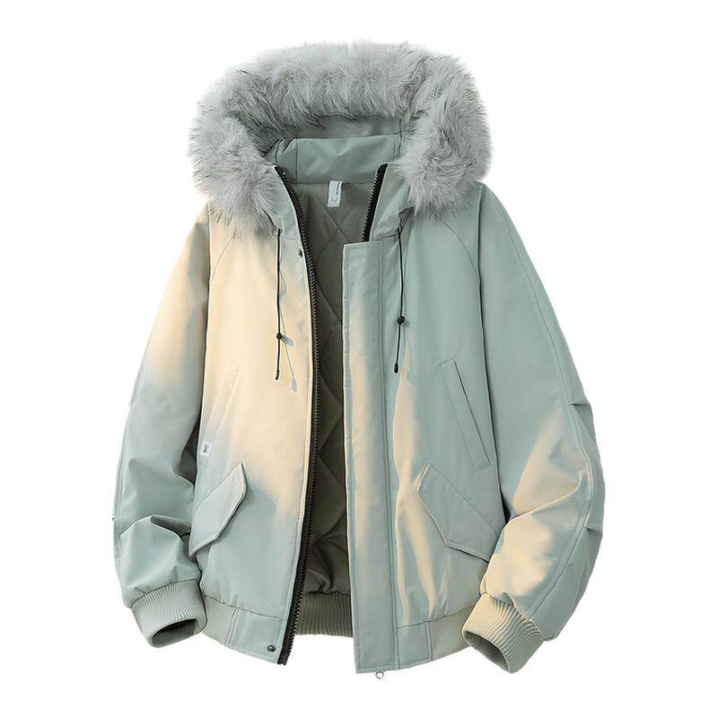 IT宽松百搭保暖棉服外套