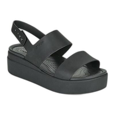 欧洲直邮Crocs 卡骆驰 CROCS BROOKLYN LOW WEDGE W 女士鞋子凉鞋
