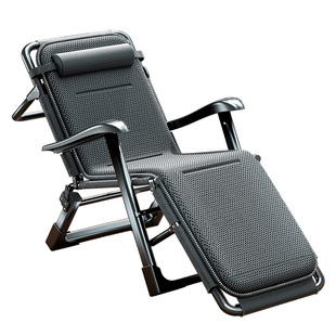 成人躺椅可折叠午睡椅办公室午休家用阳台休闲床椅一体懒人靠背椅